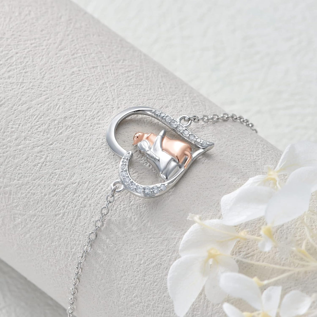 Knuffelarmband in goud