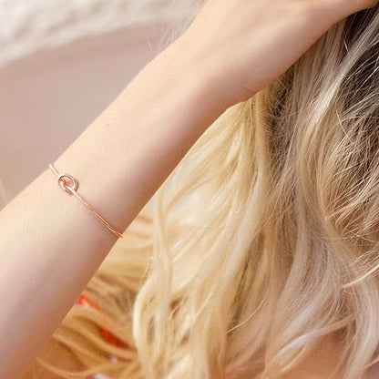 Infinity-armband Liefdesknoop in goud