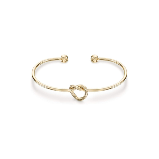Infinity-armband Liefdesknoop in goud