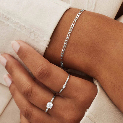 Armband Neris Alaine in wit goud