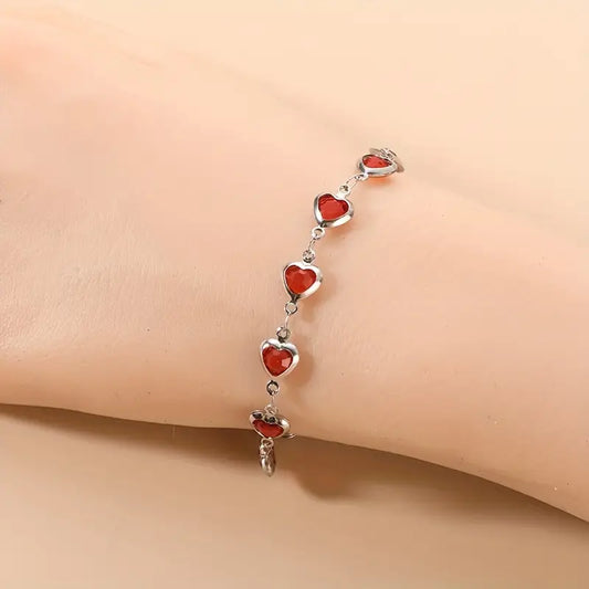 Armband Ophélie Grenatelle in wit goud