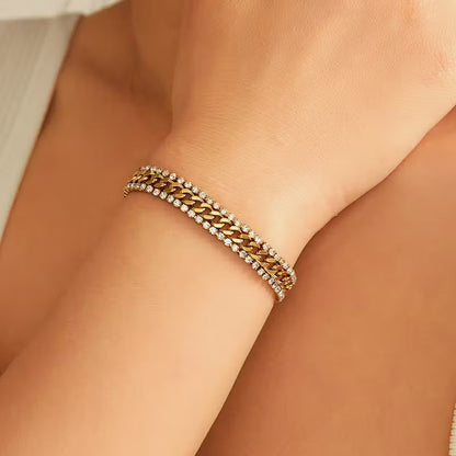 Armband Vela in goud