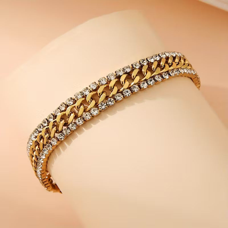 Armband Vela in goud