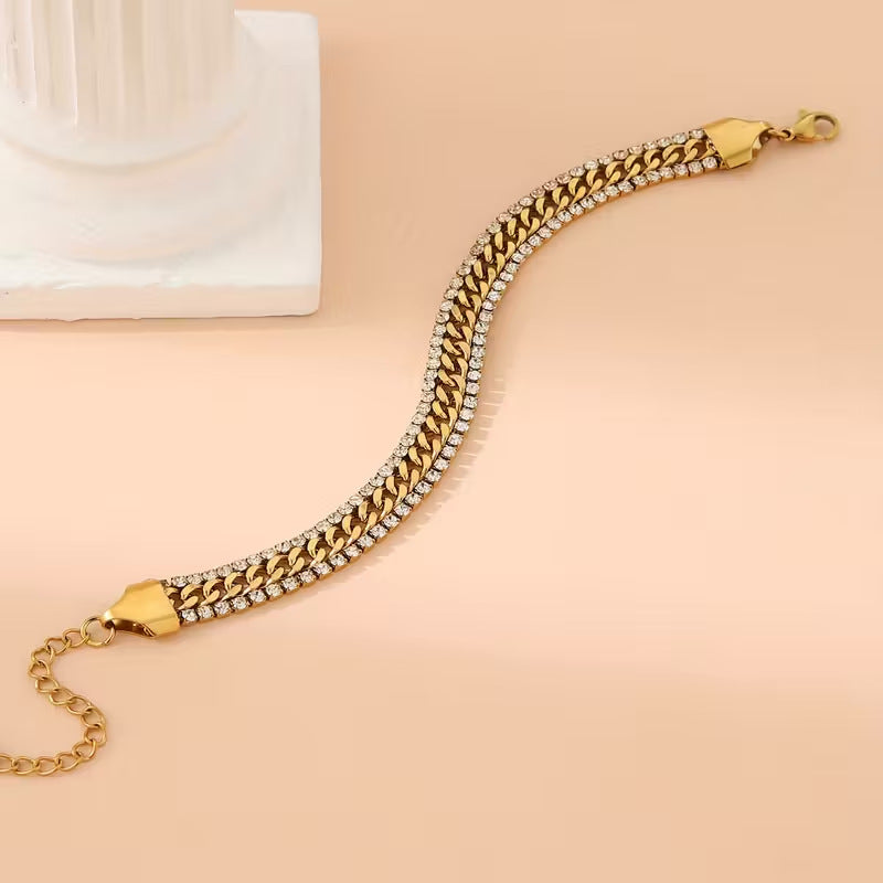 Armband Vela in goud