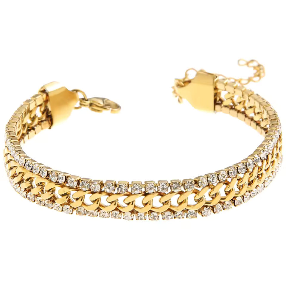 Armband Vela in goud
