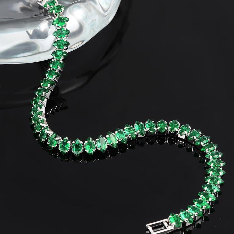 Armband met smaragdstenen | Goud