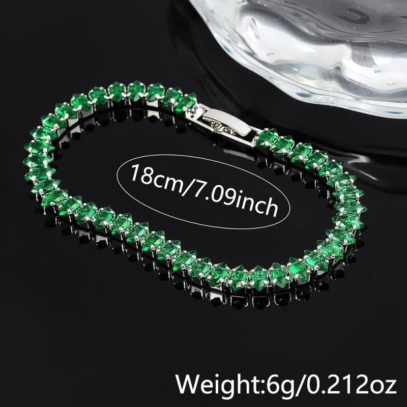 Armband met smaragdstenen | Goud
