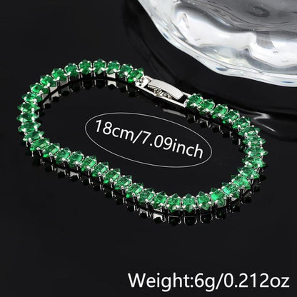 Armband met smaragdstenen | Goud