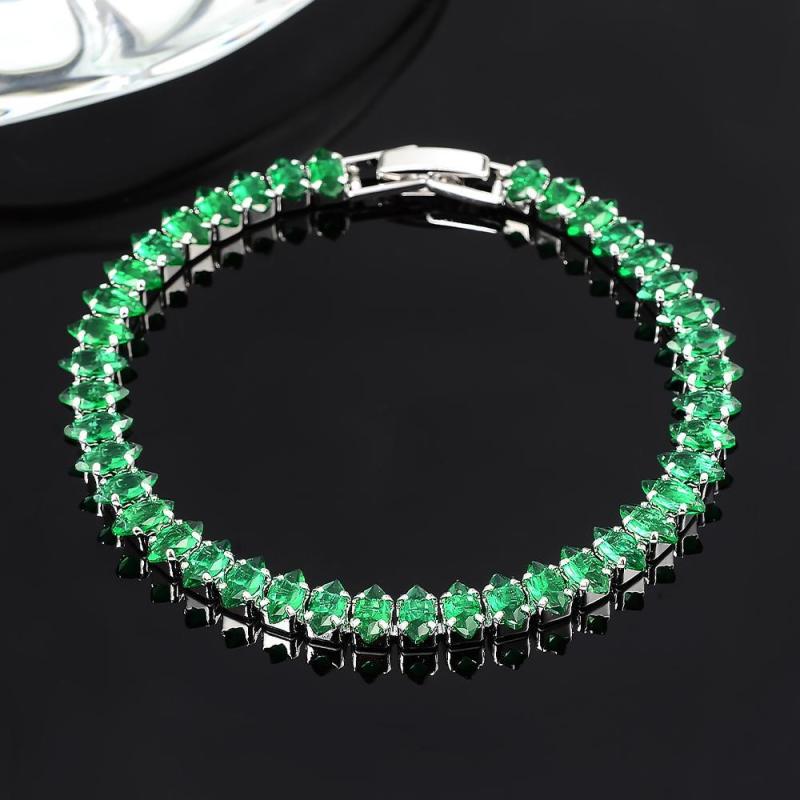 Armband met smaragdstenen | Goud
