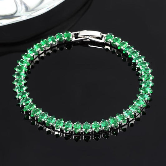 Armband met smaragdstenen | Goud