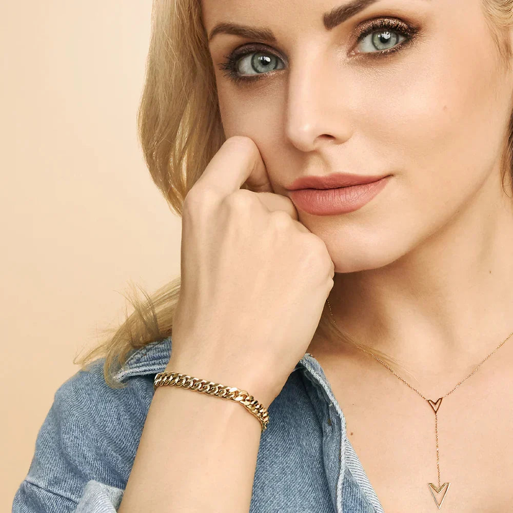 Cubaanse armband in goud