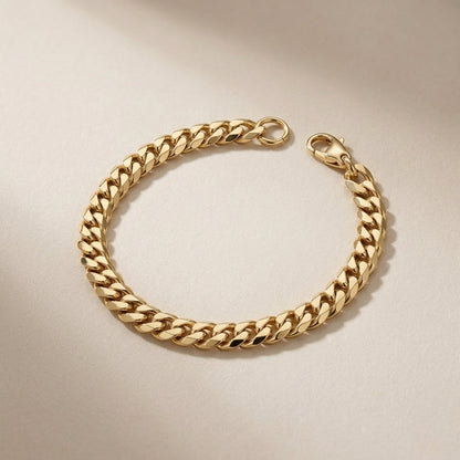 Cubaanse armband in goud
