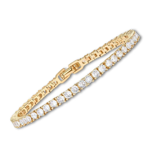 Tennisarmband in goud