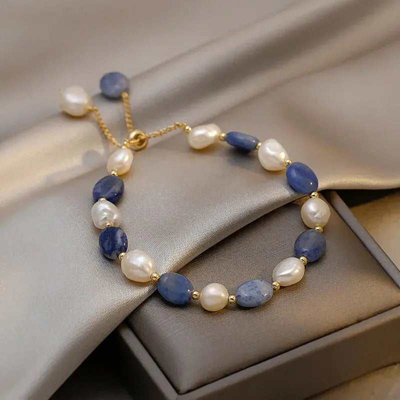 Elegante armband met oceaanmadeliefjes in goud