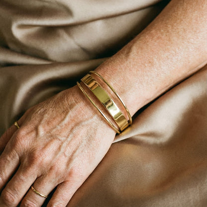 Klassieke armband in goud