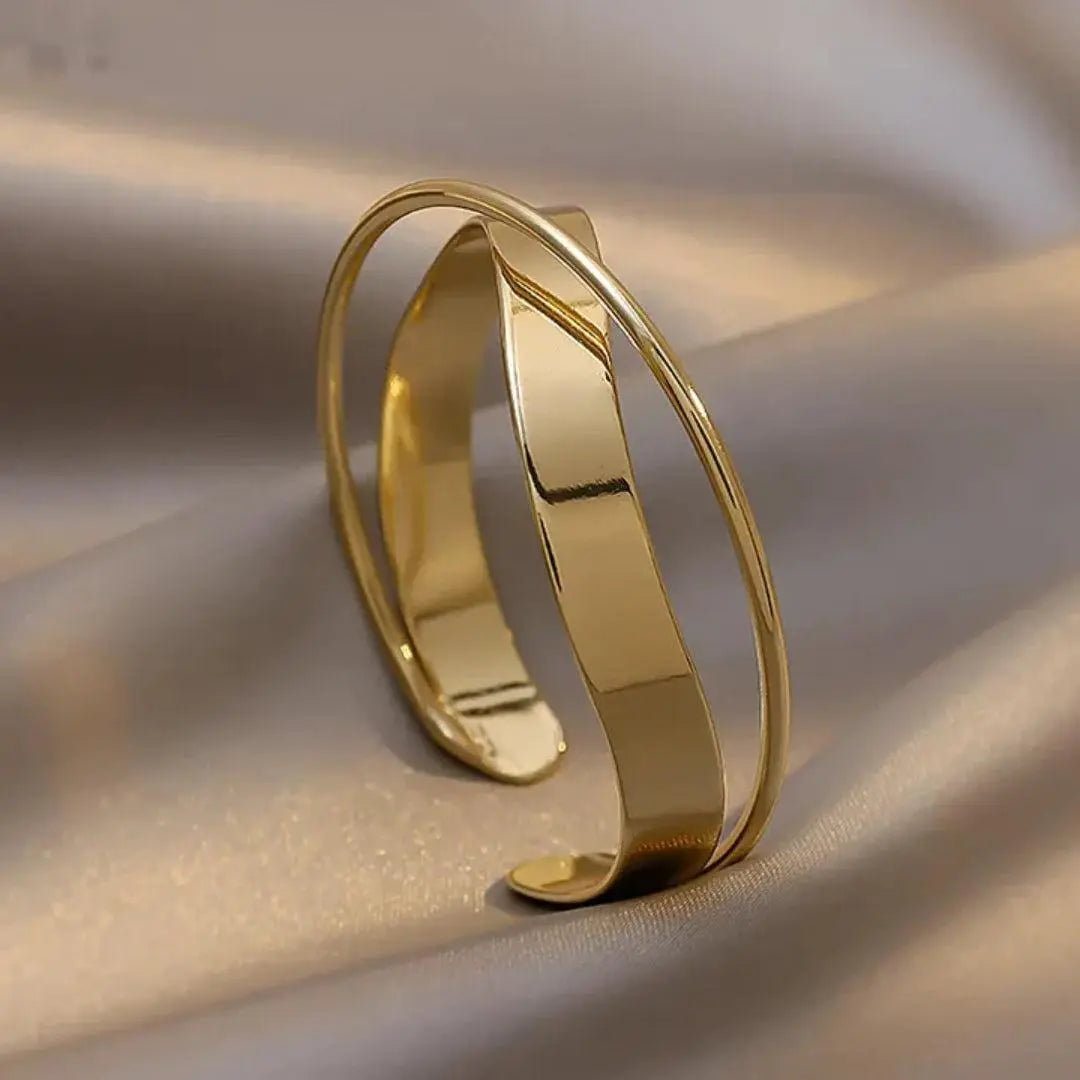 Klassieke armband in goud