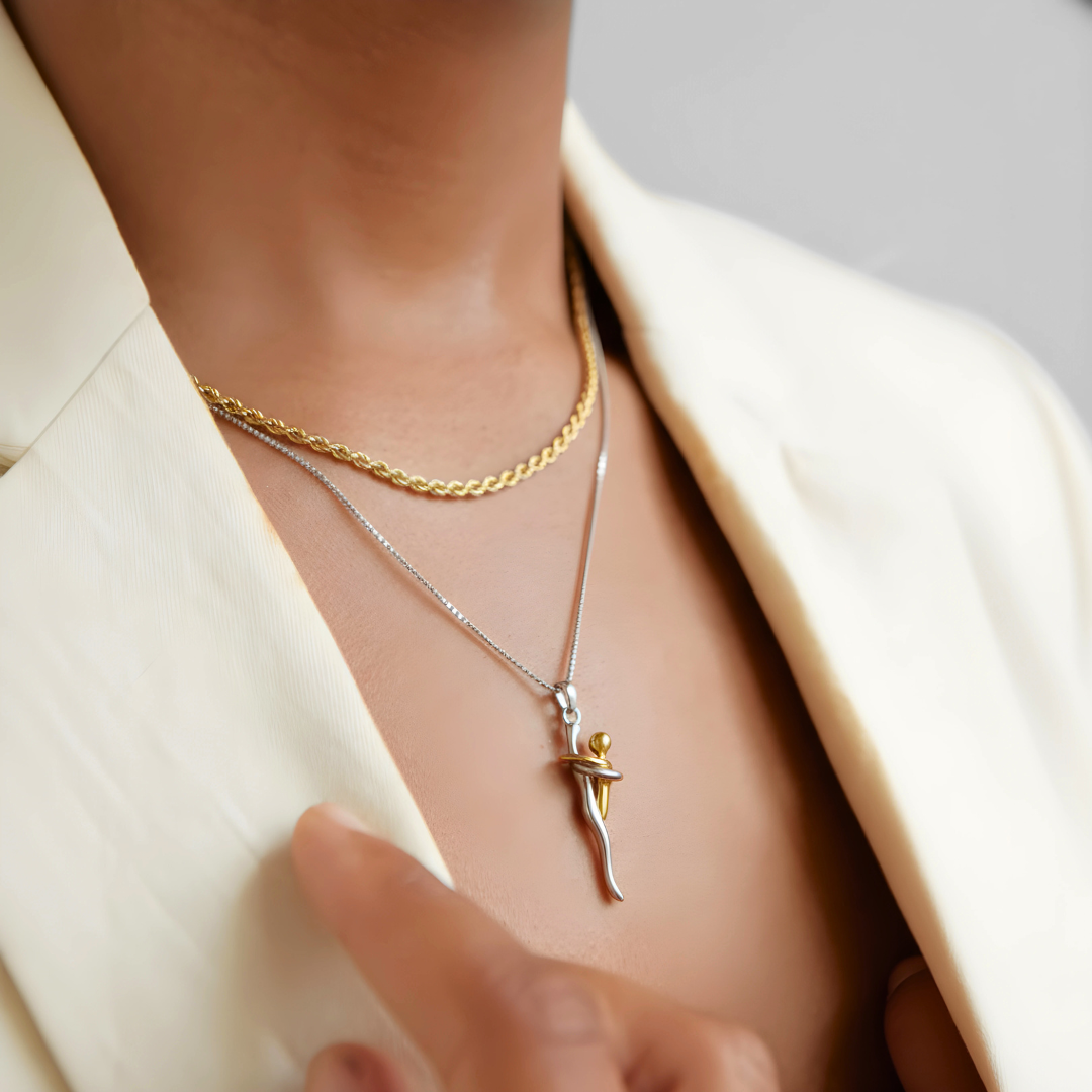 Ketting Oneindige Omhelzing | Goud