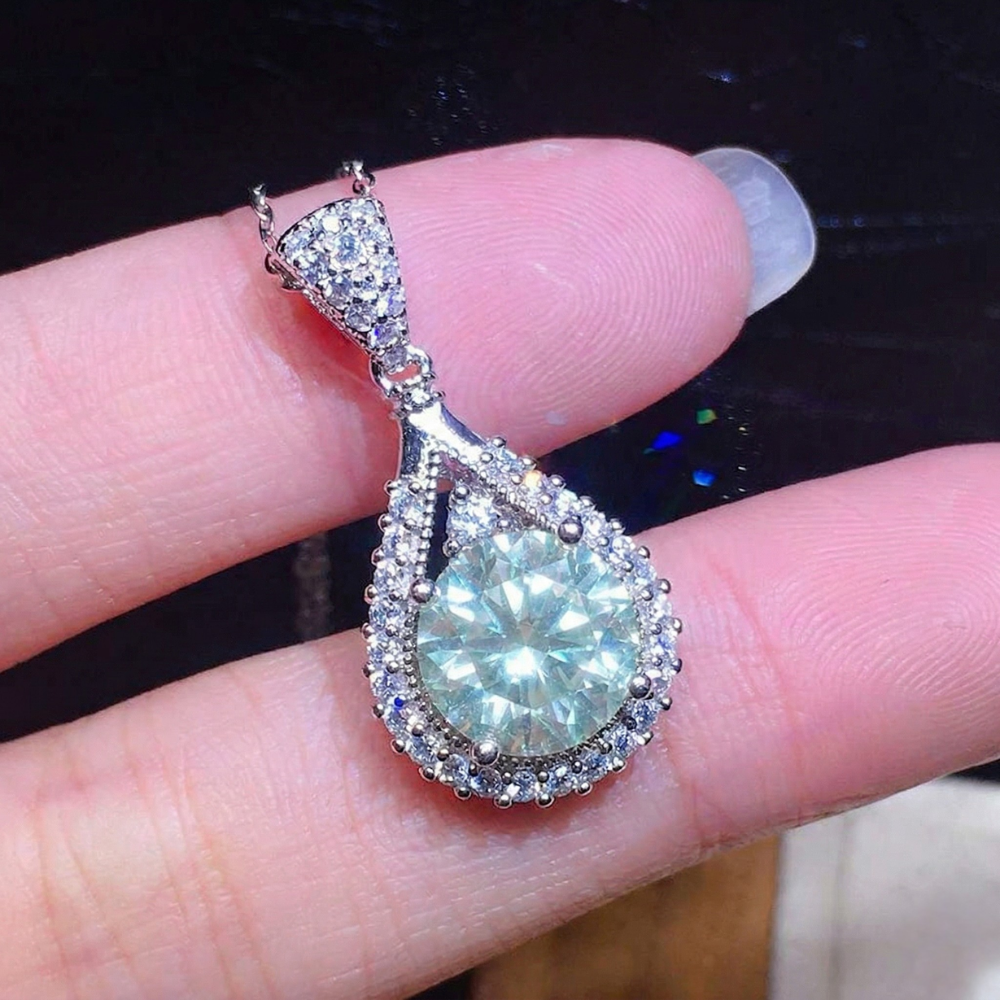 Ketting Alina Vauzelle in wit goud
