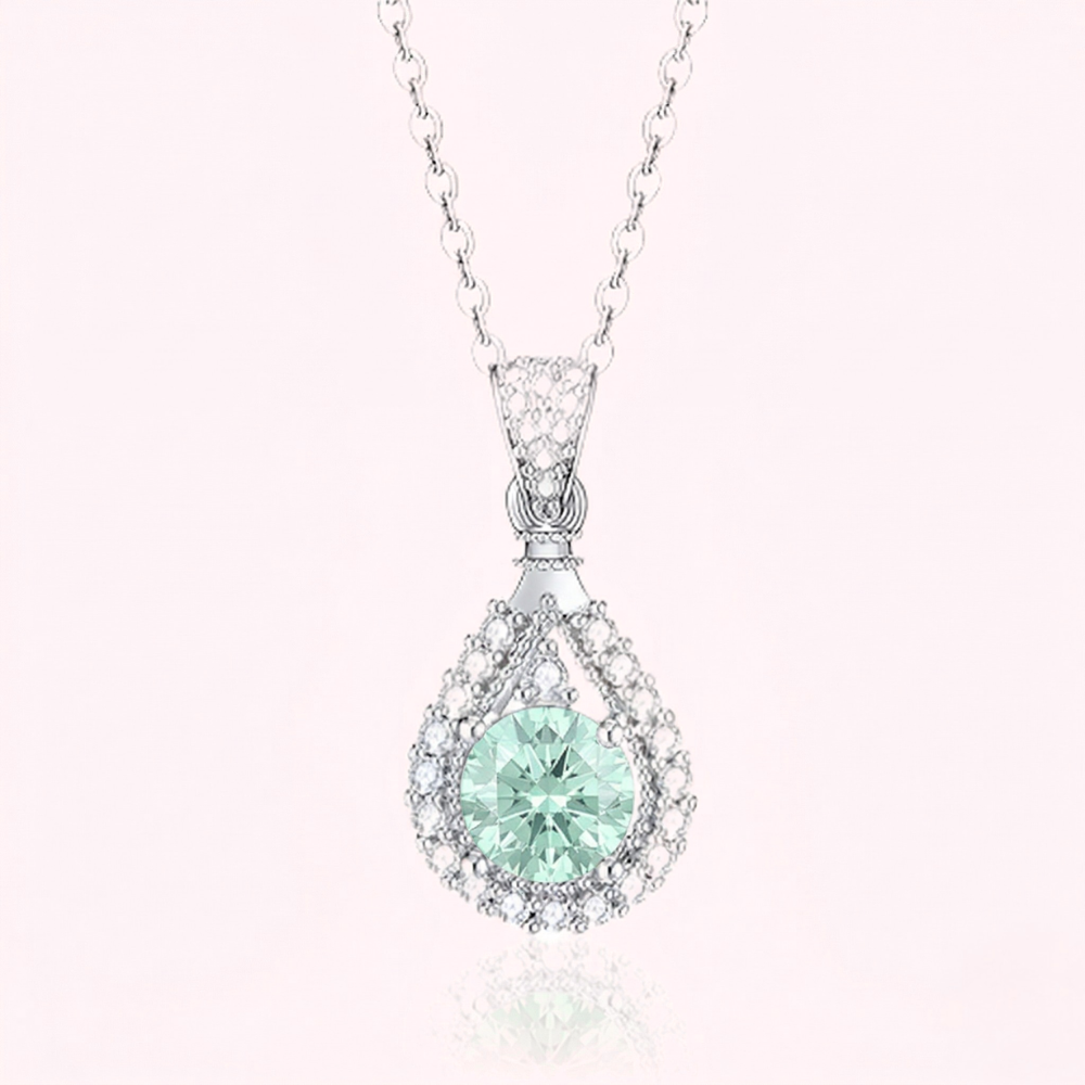 Ketting Alina Vauzelle in wit goud