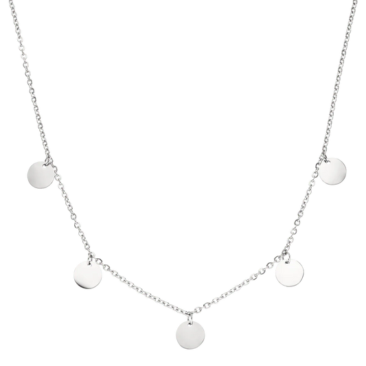 Kleurrijke Boeddha-ketting | Witgoud