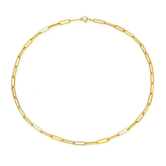 Elegante schakelketting Archen in goud