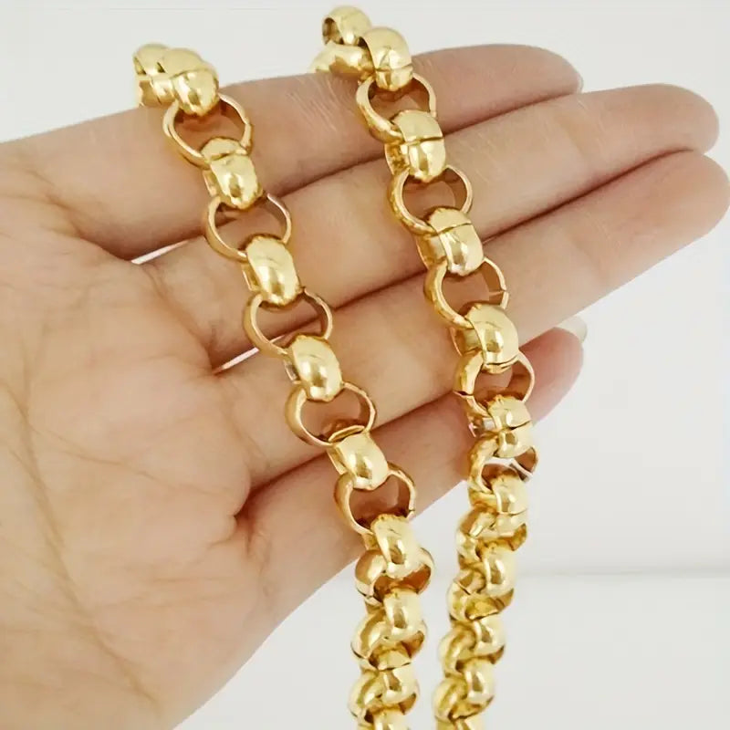 Elegante handgemaakte ketting | Witgoud