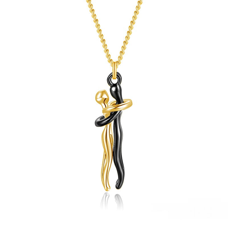 Ketting Eeuwige Omhelzing in goud