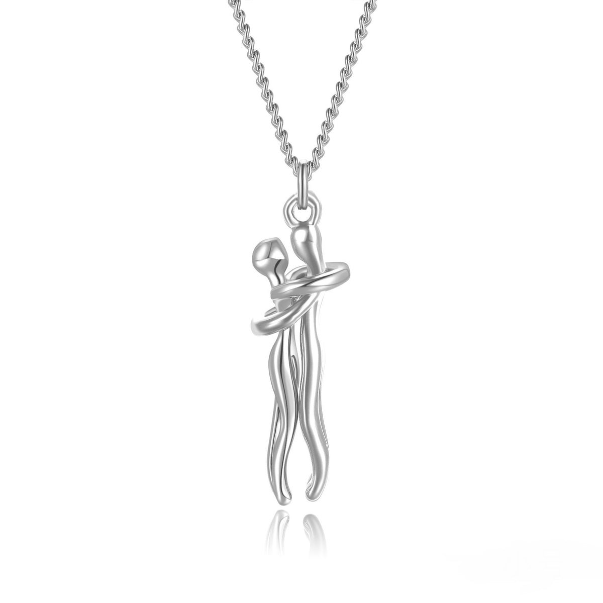 Ketting Eeuwige Omhelzing in goud