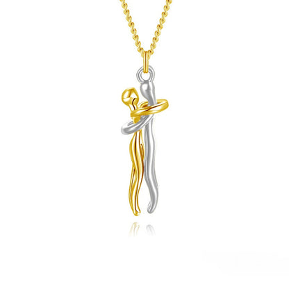 Ketting Eeuwige Omhelzing in goud