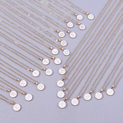 Initialenketting Monette in goud