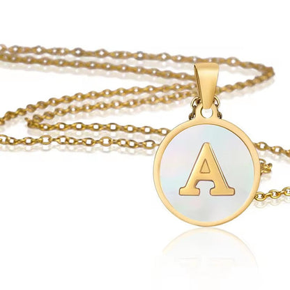 Initialenketting Monette in goud