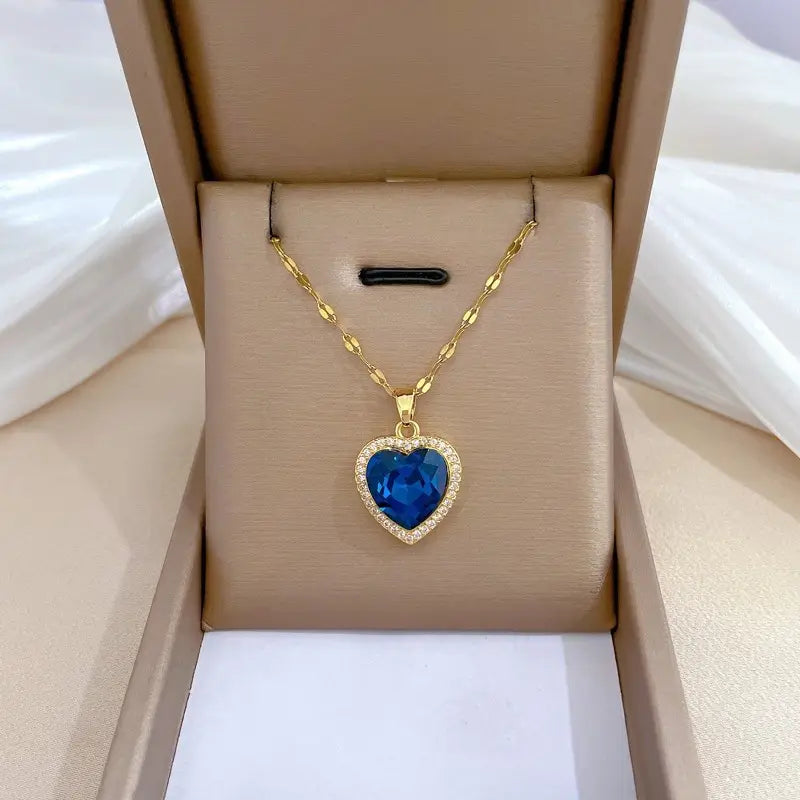 Ketting Jaselle Vireyne in goud
