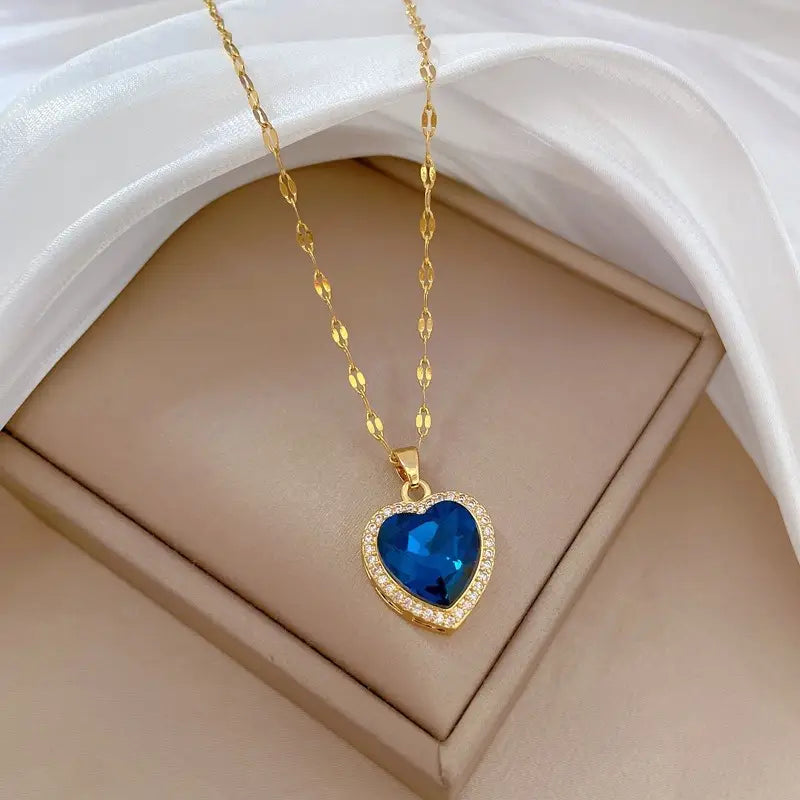 Ketting Jaselle Vireyne in goud