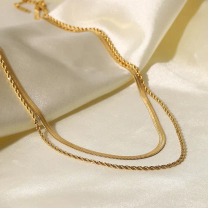 Ketting Juliana Sylvie in goud