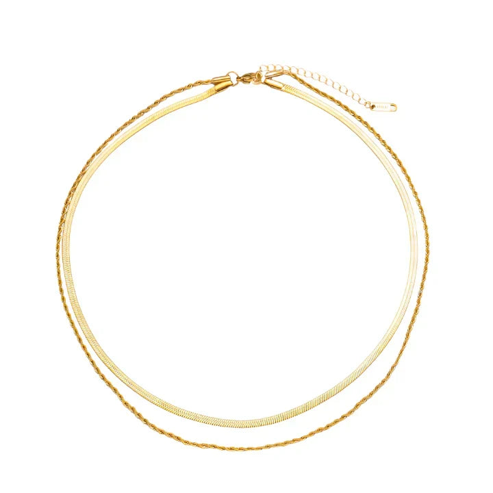 Ketting Juliana Sylvie in goud
