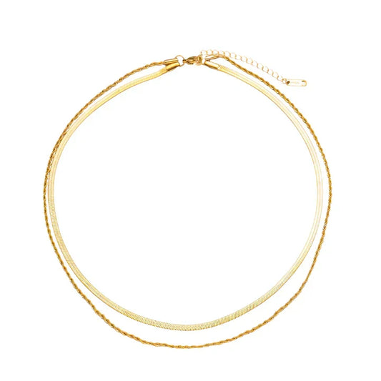 Ketting Juliana Sylvie in goud