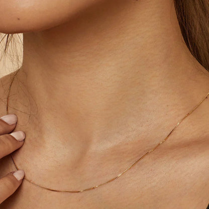 Cubaanse schakelketting in goud