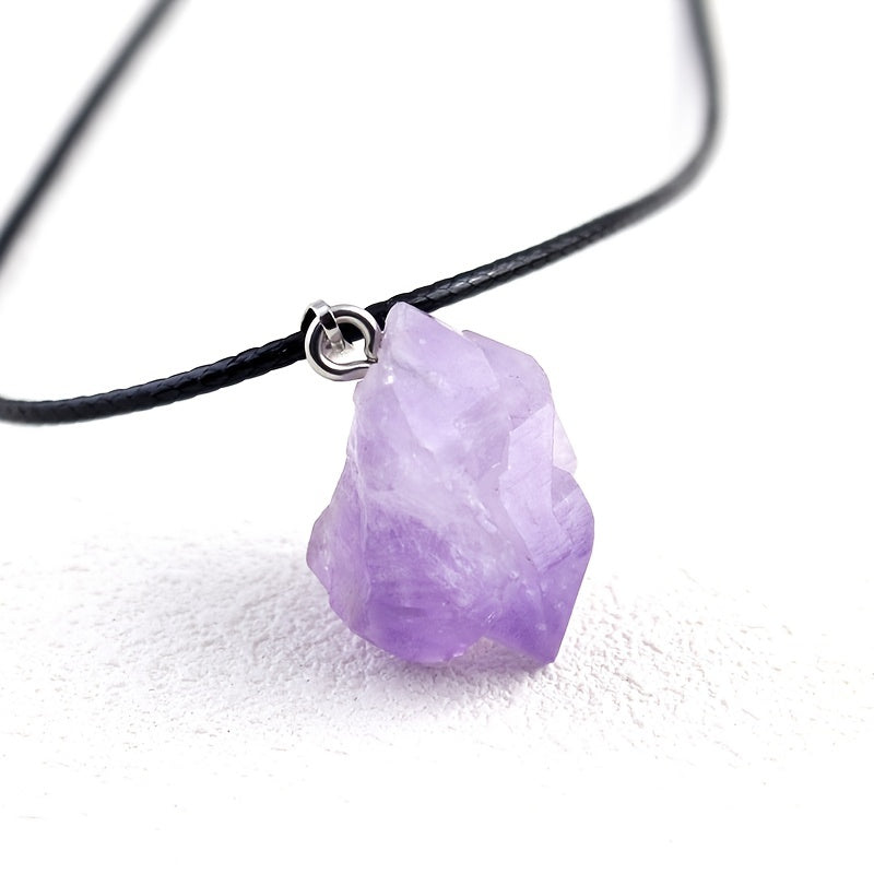 Amethist ketting Maria in goud