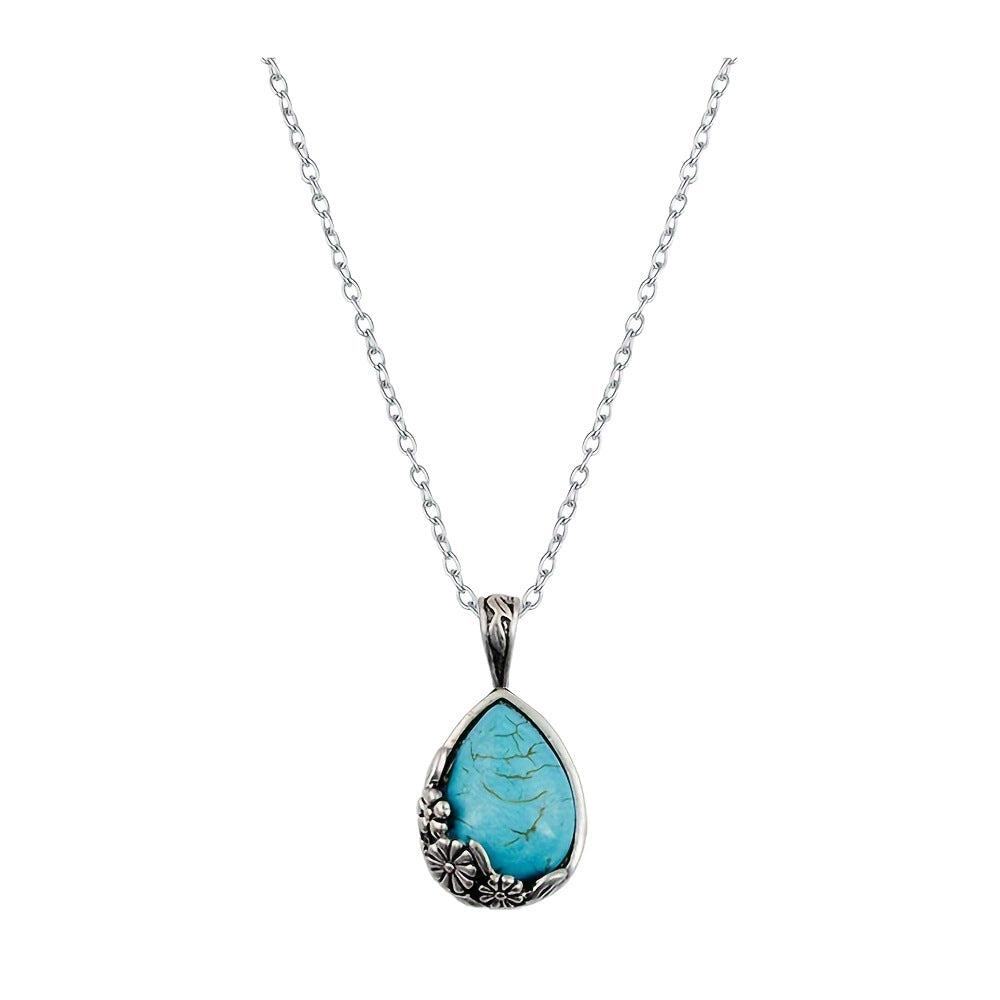 Ketting met ornamenthanger Serelle in wit goud