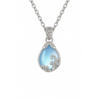 Witgoud en blauw