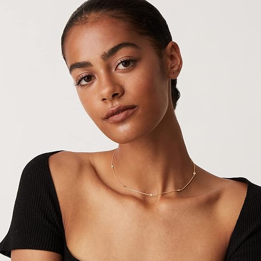 Ketting Starfall in goud