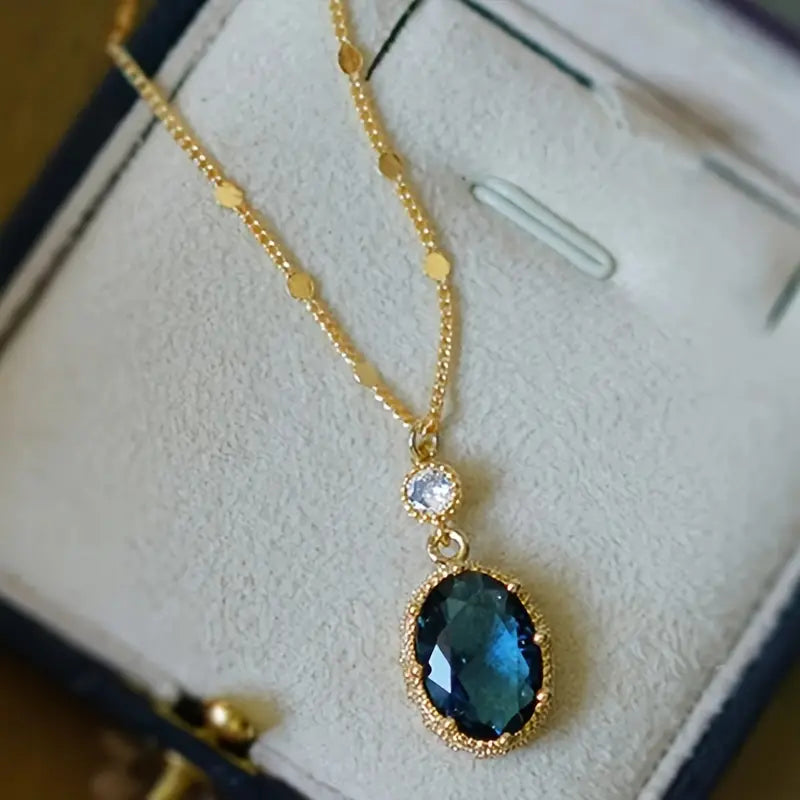 Ketting Thessia Lunebray in goud