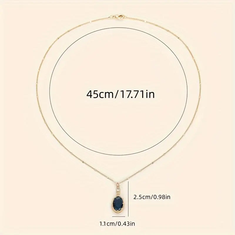 Ketting Thessia Lunebray in goud