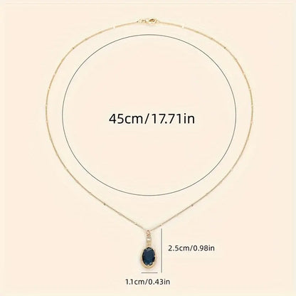 Ketting Thessia Lunebray in goud