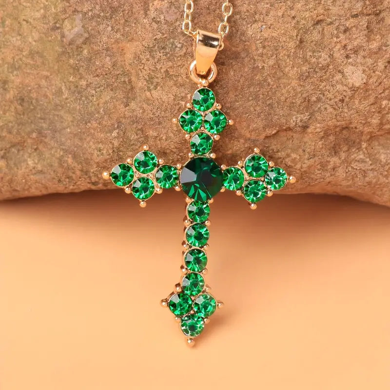 Kruishart-ketting Véridienne in goud