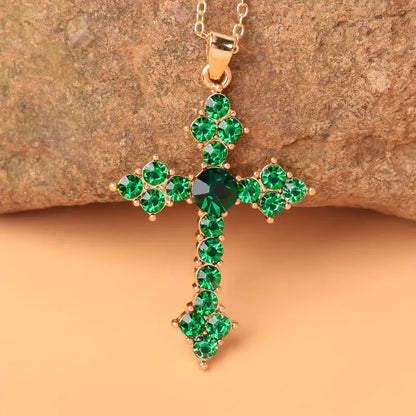 Kruishart-ketting Véridienne in goud