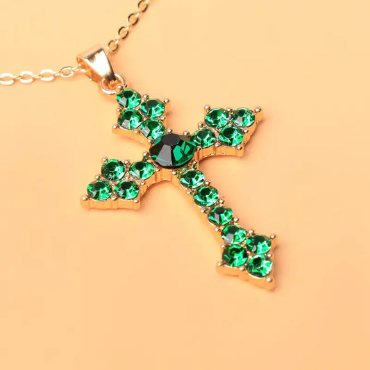 Kruishart-ketting Véridienne in goud