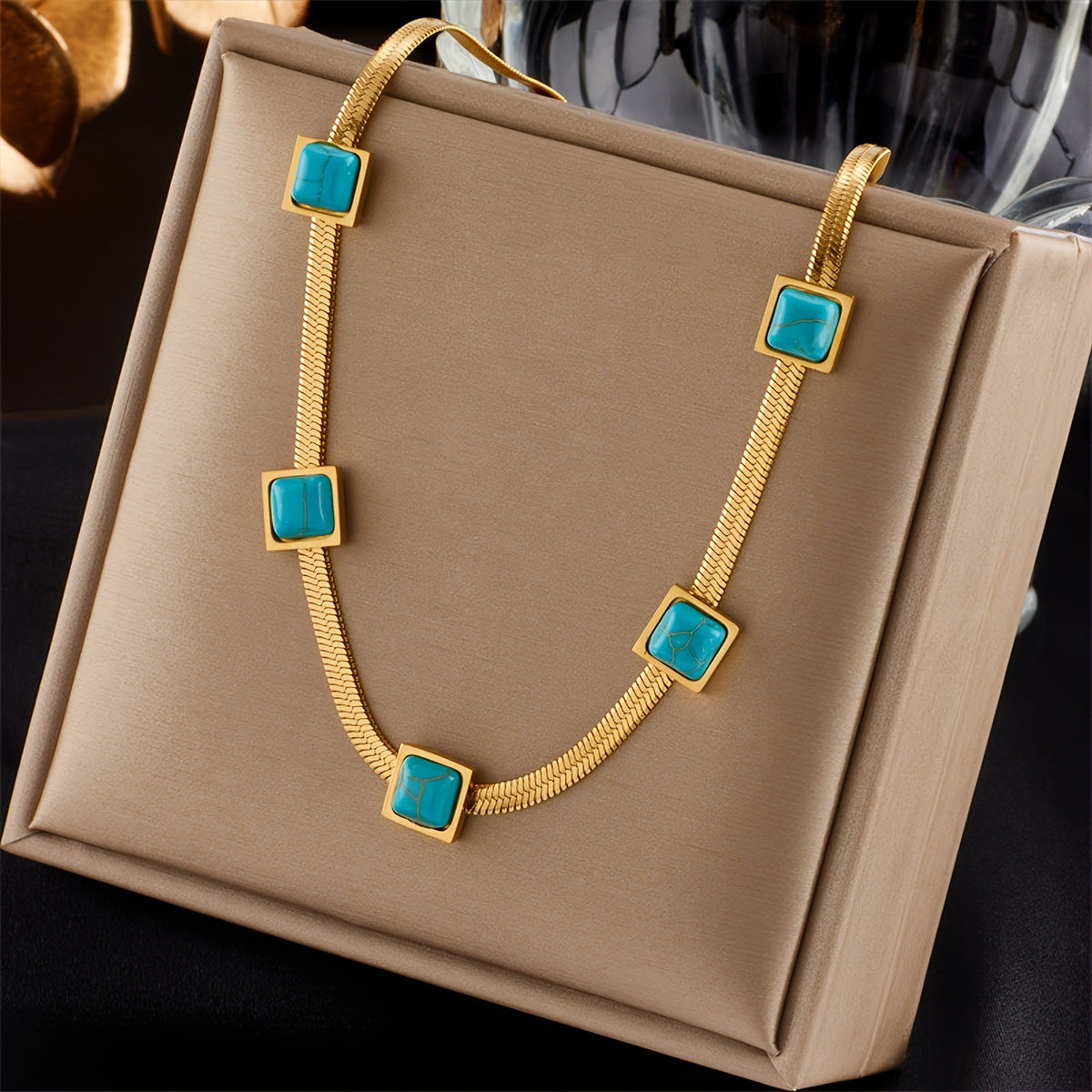 Ketting Cornelia Kust | Goud