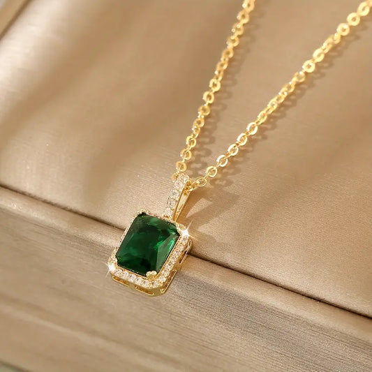 Ketting Zarela Fontaine in goud