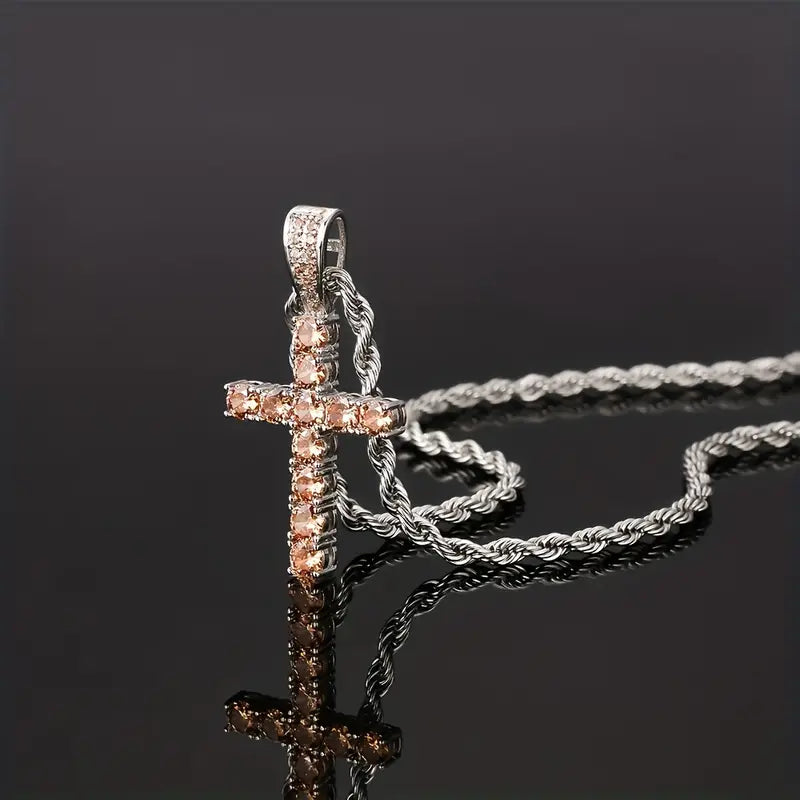 Kruisketting in goud